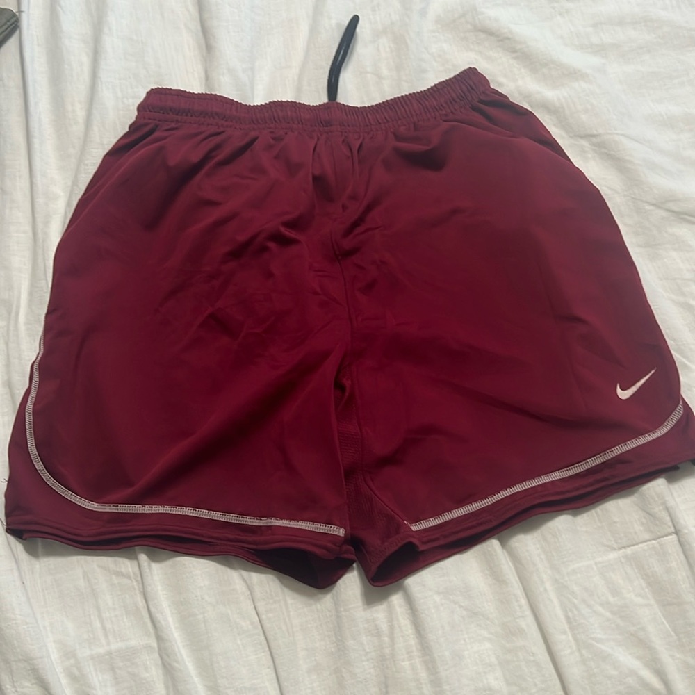 Nike size Large kids dark red